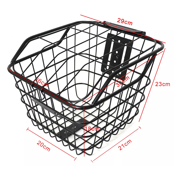 Front Basket with Lid Deer Focus Ebikes