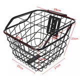 Front Basket with Lid